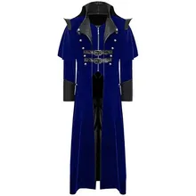 Мужской Ретро смокинг с принтом, пиджак-фрак с принтом, черные слаксы, готическое платье, пальто, зимняя униформа, костюм, вечерние пиджаки# THY