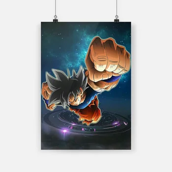 

goku cool dragon ball anime canvas painting decor wall art pictures bedroom study home living room decoration prints poster