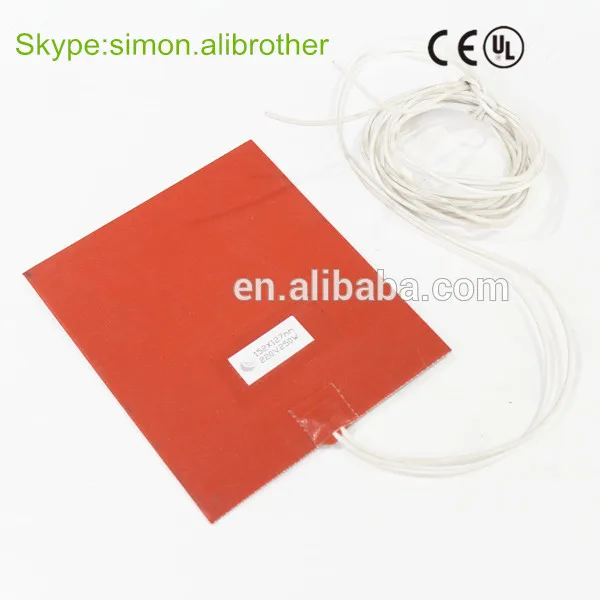 220V@ 3800W 620*620mm силиконовая грелка Нагреватель, heaterdкровать, heaterpad, heatheb с клеем