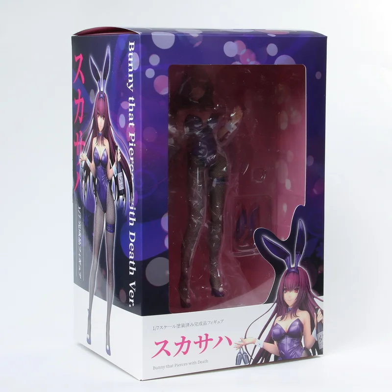 Новое поступление, качественное издание 1/7 Fate/Grand Order Scathach Bunny, которое пронзает со смерти Ver. Пикантные можно избавиться от из мягкой ткани; рисунок - Цвет: Hardware with box