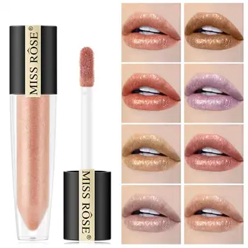 

12 Colors Lip Gloss Crystal Pearly-lustre Liquid Lipstick Long-lasting Shiny Lip Makeup Beauty Cosmetics TSLM1