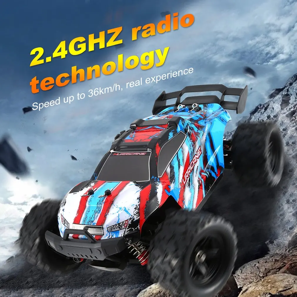 

1/18 RC Car 2.4G Monster Truck Car 36 KM/h Remote Control Toys Controller Model Off-Road Vehicle Truck Radio Control Car Toy