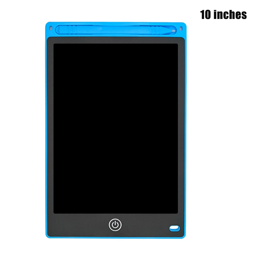 ЖК-дисплей для рукописного ввода на планшете доска блокнот со стилусом для детей Подарки LSMK99 - Цвет: Blue  10inch
