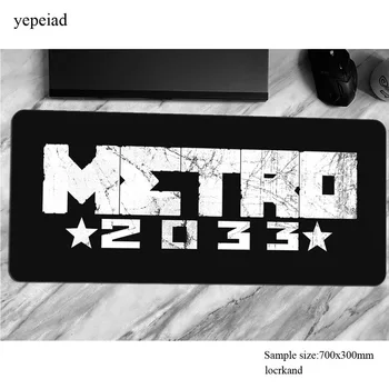 

metro 2033 mouse pad gamer 700x300x3mm mousepad esports rubber desk mat locrkand gaming accessories game keyboard mats oversized