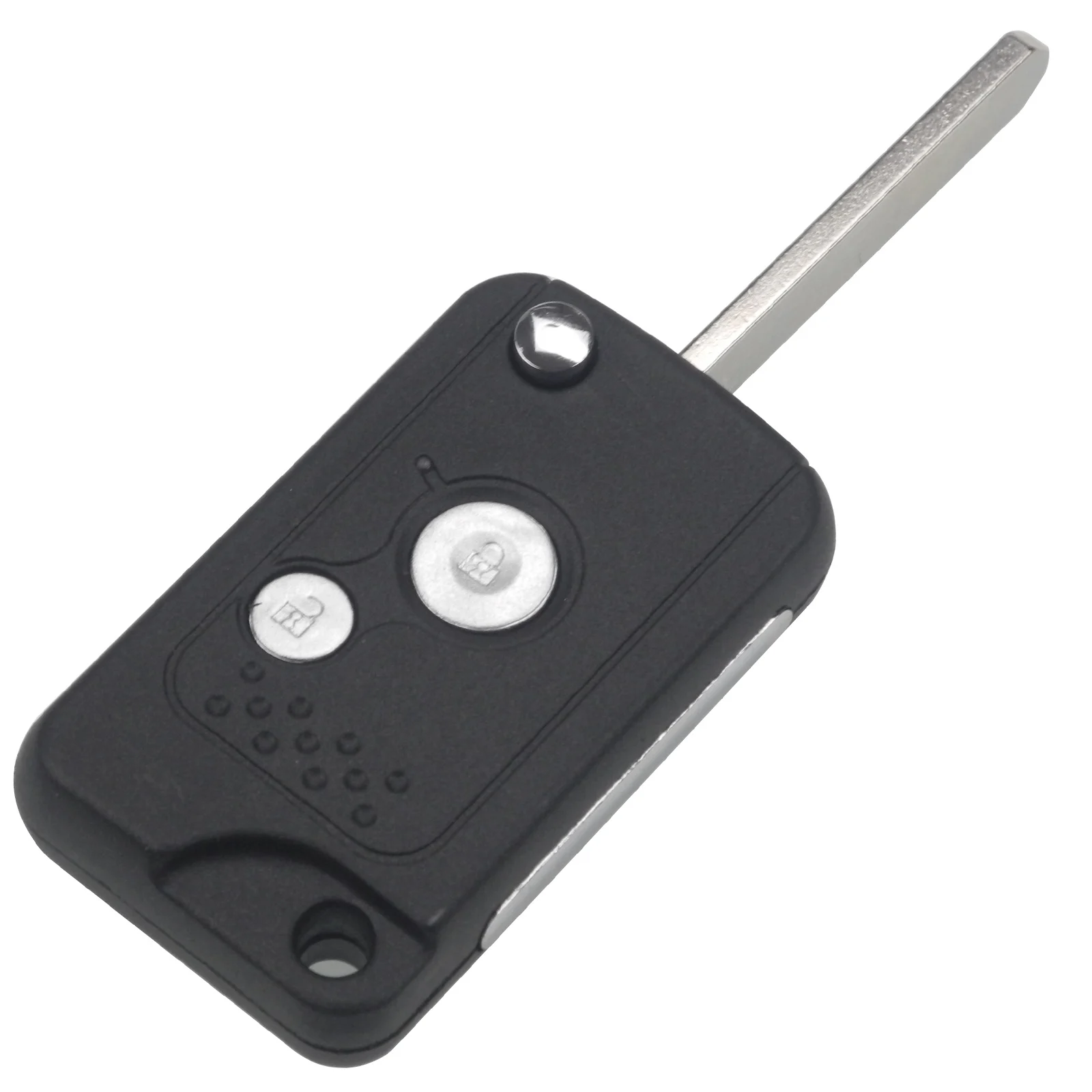 Bilchave 10 шт. дистанционный ключ 2 кнопки для Honda Accord Civic CRV ПИЛОТ городской Джаз FR-V Флип складной модифицированный ключ Fob ЗАМЕНА