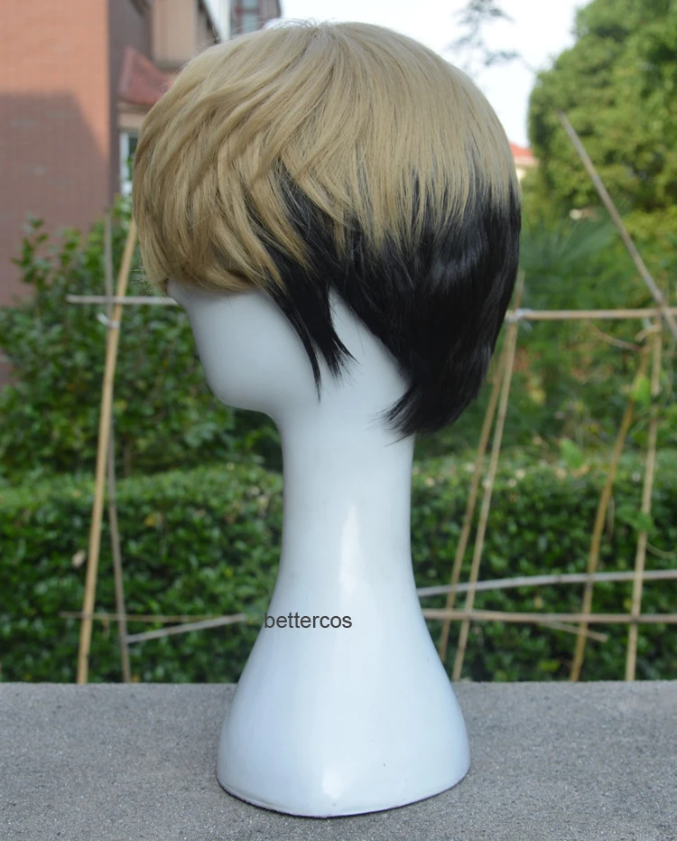 Парик для косплея Killing Stalking SangWoo термостойкие синтетические волосы с короткими