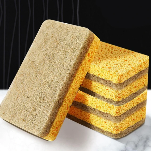 Sponge for Kitchen Cleaning Magic Hemp Coating Kitchen Sponge - China  Sponges & Scouring Pads and Sponge Kitchen Scourer price