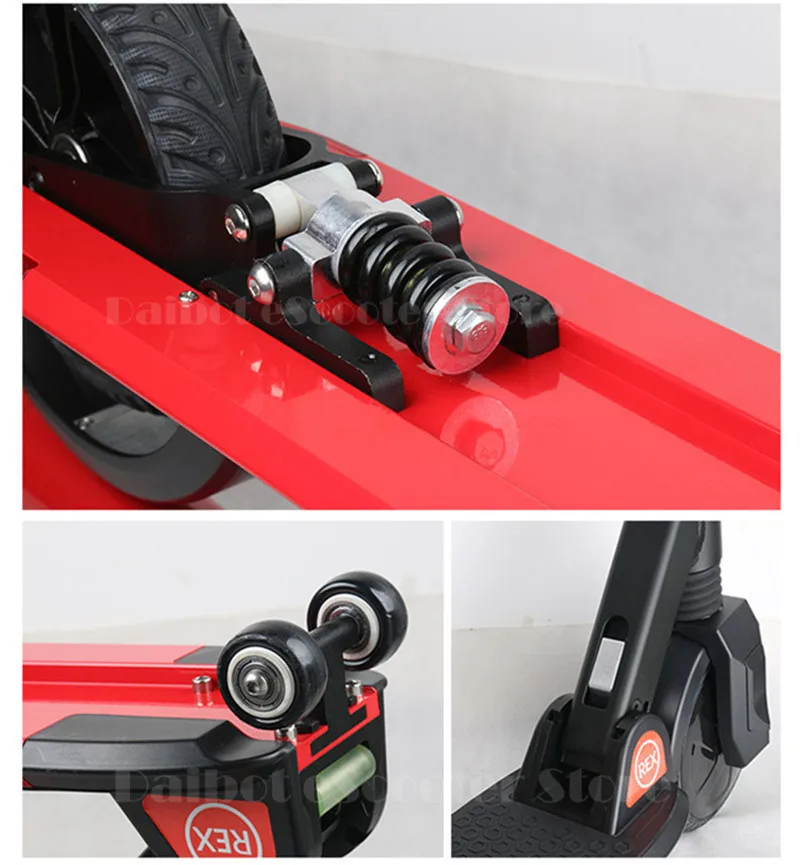 Daibot Electric Kick Scooters 2 Wheel Electric Scooter With BluetoothAPP 8.5 Inch 250W 36V Red Adult Foldable Electric Scooter  (14)