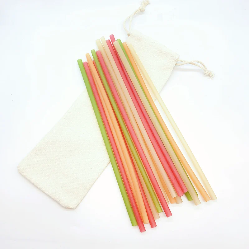 

100% Natural Bamboo Sugarcane Biodegradable Eco friendly drnking Rice Straw