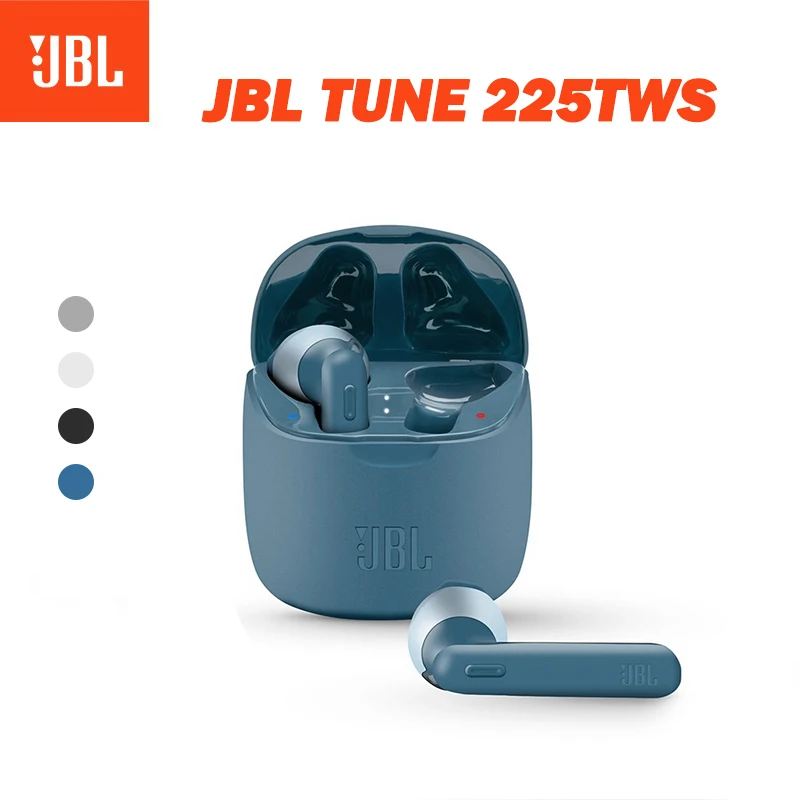 JBL Tune 225TWS беспроводные наушники T225 TWS настоящая Беспроводная Bluetooth гарнитура с
