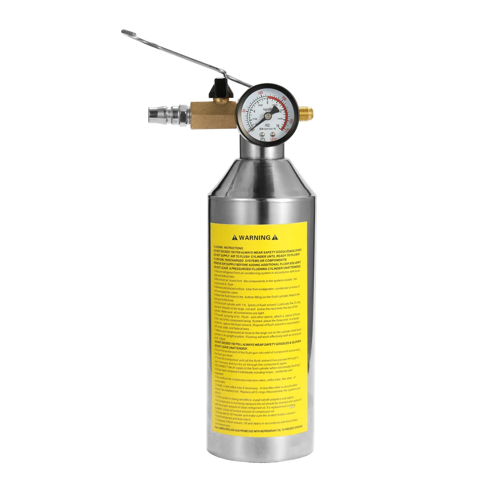 

Vehicle Air Conditioning Pipe Cleaning Bottle Flush Canister Maintenance Clean Tool Set