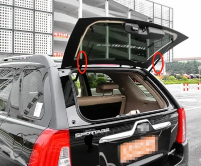 Для Kia Sportage 2005-2009 2010 заднее стекло углеродное волокно газовые стойки ударные стойки Пружинные Авто подъем поддержка демпфер 481 мм