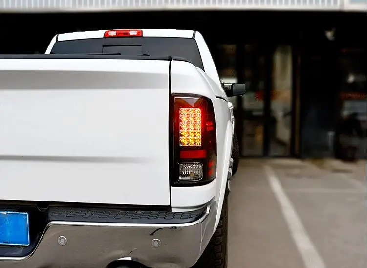 Задний фонарь для Dodge Ram 2009- Ram1500 Ram2500 светодиодный задний фары, противотуманные фары Дневные ходовые огни DRL автомобильные аксессуары