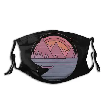 

The Mountains Are Calling Reusable Face Mask Anti Haze Dustproof Protection Cover Respirator Muffle Mask with Filters
