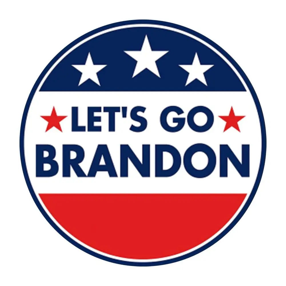 Innovative Stickers 10pcs Lets Go Brandon Bumper Sticker Safe And