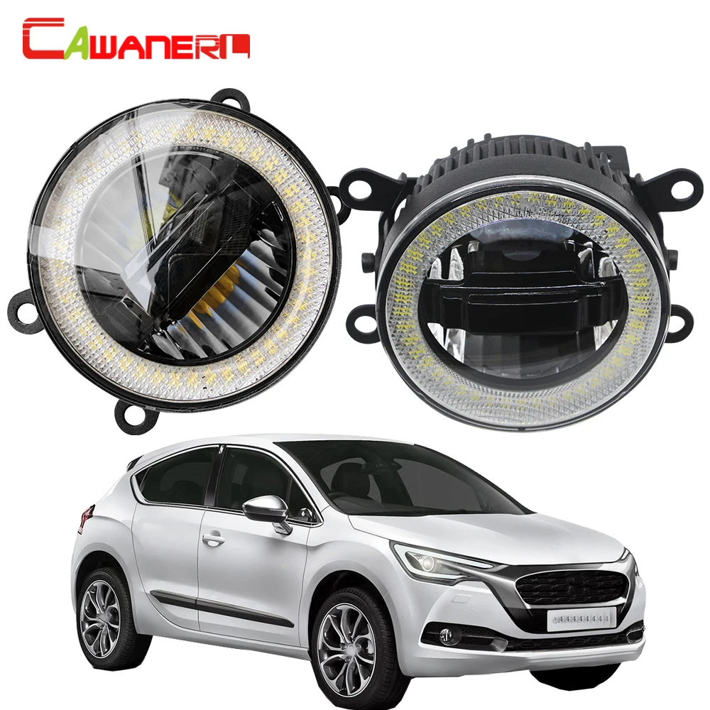 Cawanerl для Citroen DS4 2011 2012 2013 2014 Автомобильный светодиодный объектив туман светильник