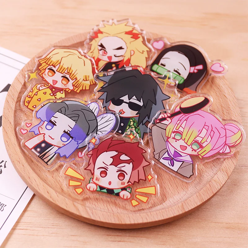 Anime Demon Slayer Kimetsu no Yaiba Kamado Nezuko Badge Cosplay Button Brooch Pin Emblem Clothings Backpacks Itabag Decor Gifts |