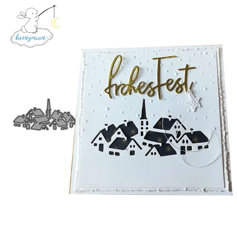 1PC DIY Metal Cutting Dies Stencil Christmas Decor Scrapbooking Paper Card HC