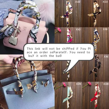 

38 Colors New Silk Small Women Fashion Scarf Hair Bags Handle Decoration Tie Multifunction Hand Ribbon Scarf 4*100cm Luis Vuiton