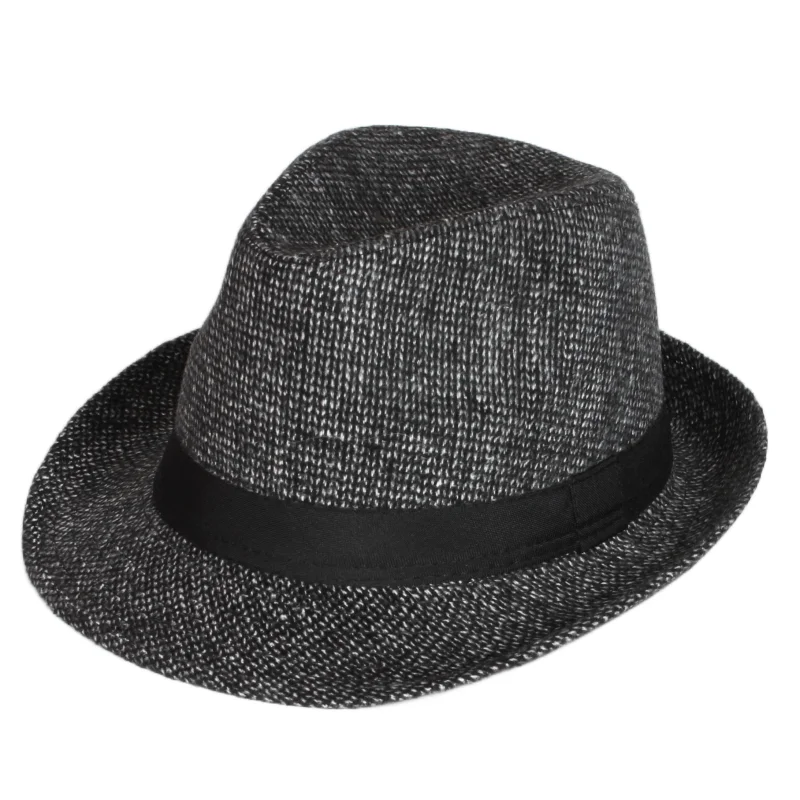 

Wholesale Promotion Gifts French Fashion Autumn and Winter Felt Fedora Hat Classic British Church Jazz Hat