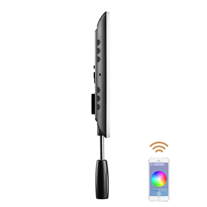  YONGNUO YN600 LED Video Light RGB Wireless Bluetooth Remote by Phone APP Adjustable Bicolor 3200K-5