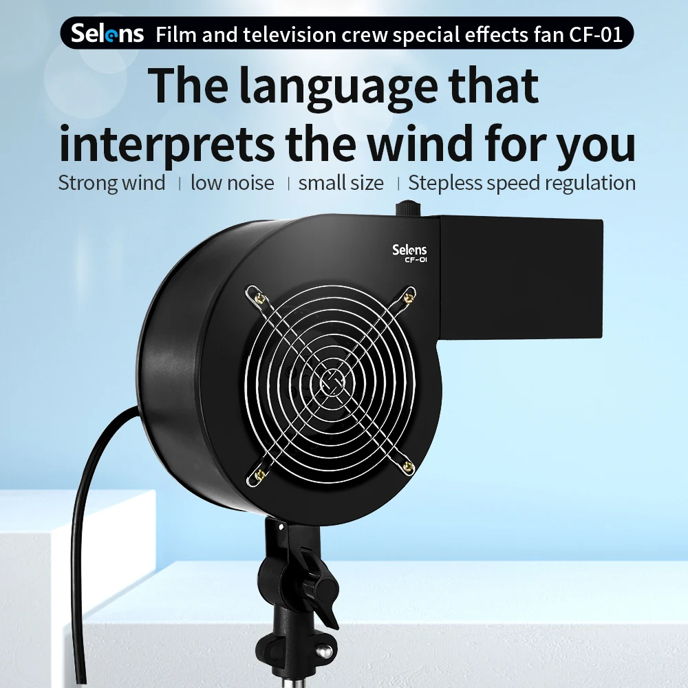 Selens Cf-01 Fotografia Asciugacapelli Studio Cinematografico Studio Di Tiro Styling Palcoscenico Effetto Speciale Soffiatrice
