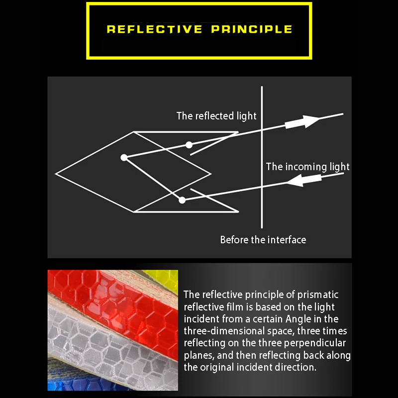 TiOODRE универсальные Светоотражающие стикеры для мотоциклов ленты DIY велосипед безопасности автомобиля предупреждающий, светоотражающий скотч колеса обод наклейки практичный