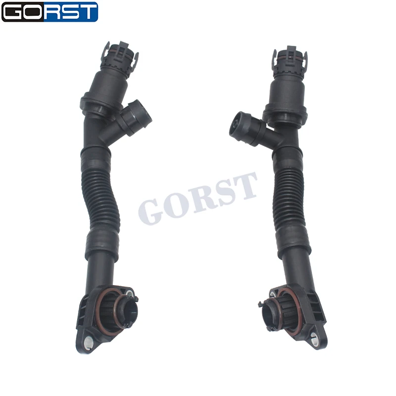 2PCS Kurbelgehäuse Vent Schläuche Links & Rechts 11157646086 für  