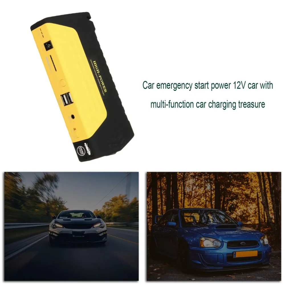 12V микро-аккумулятор для заводки автомобиля Портативный автомобиль скачок стартер Мощность банк светодиодный светильник авто усилитель Зарядное устройство автомобильных экстренных стартов