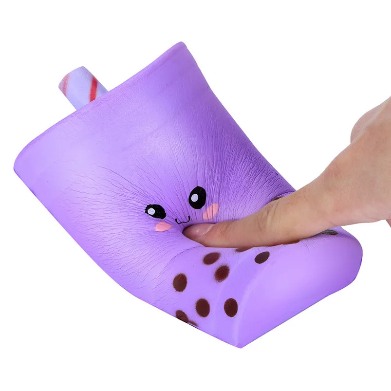 Jumbo Squishies милая мягкая игрушка для снятия стресса с молоком Забавная детская игрушка чашки крем ароматизированный Squishies медленно поднимающаяся очаровательная игрушка#30D10
