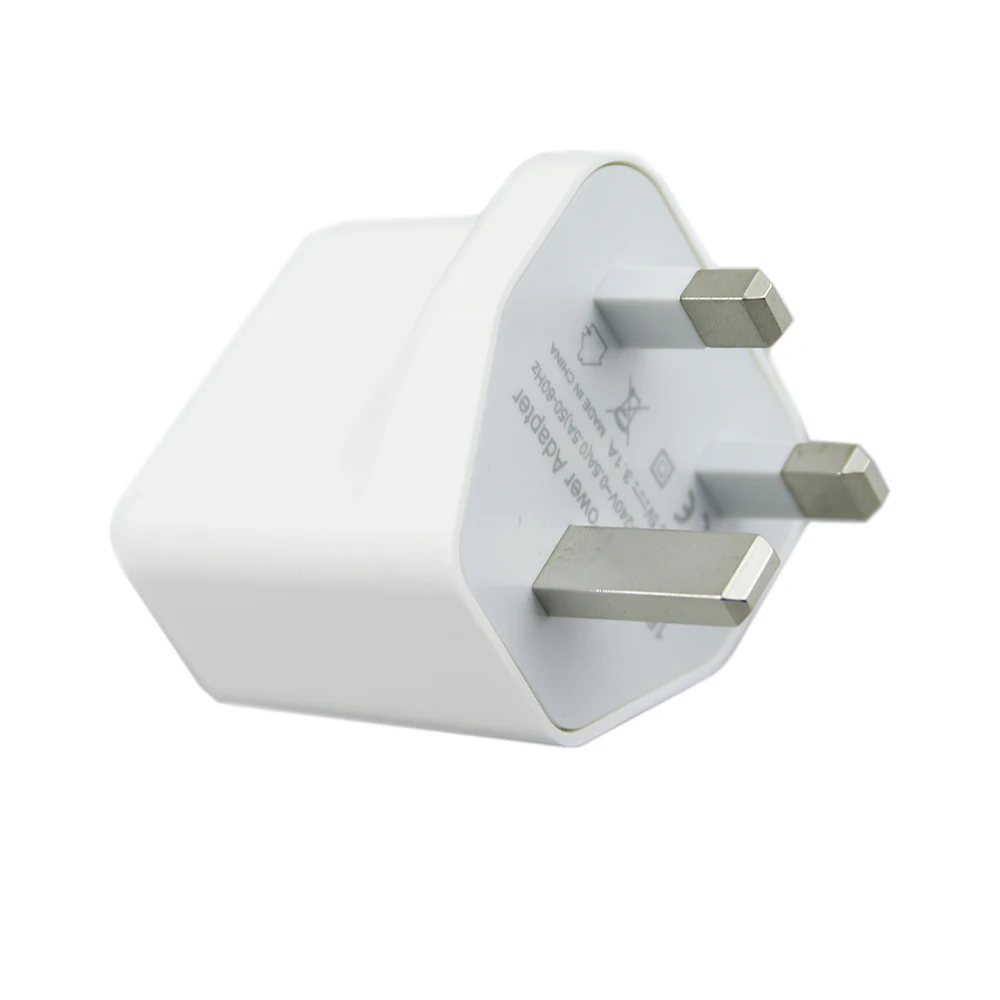 Настенное зарядное устройство с двумя USB портами и вилкой Стандарта