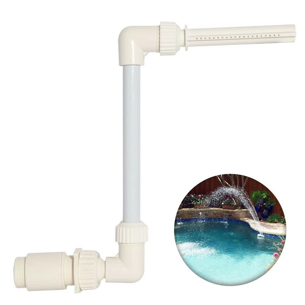 

Easy Install Accessories PVC Swimming Pool In Ground Multifunctional Home Durable Adjustable Tool Waterfall Fountain Equipment