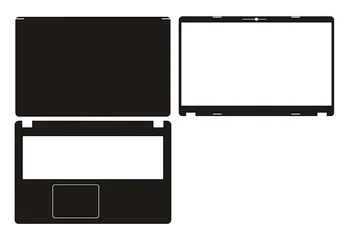 

Laptop Sticker Skin Decals Carbon fiber Cover Protector for Acer A515-52-55FF 15.6"