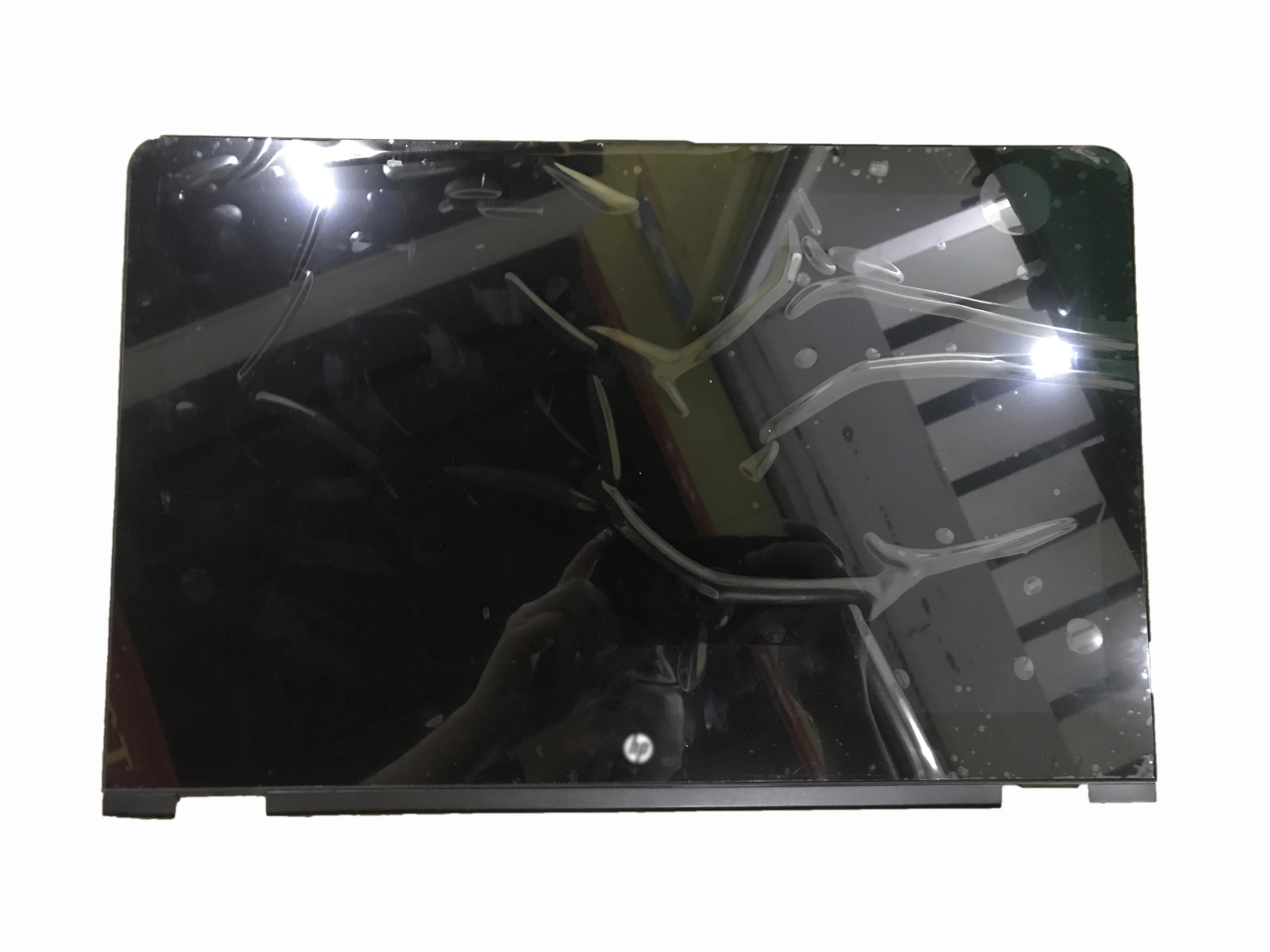 15,6 сенсорный экран в сборе рамка для ноутбука hp ENVY x360 15-AQ lcd дигитайзер дисплей с рамкой FHD 2K 1920-1080 черный/серебристый