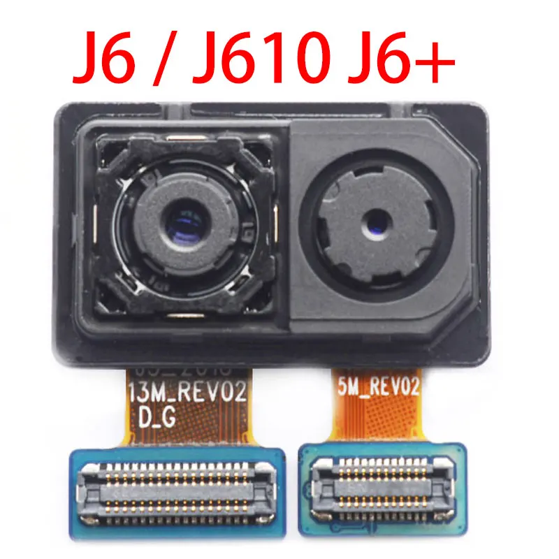 

Rear Camera For Samsung GALAXY J6+ J610 J610F SM-J610F/DS Back Camera Module Parts Replacement