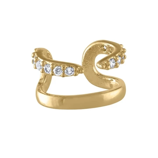 Ear Cuff Женские серьги в форме подковы, 925 пробы, серебро - Окраска металла: Ear Cuff