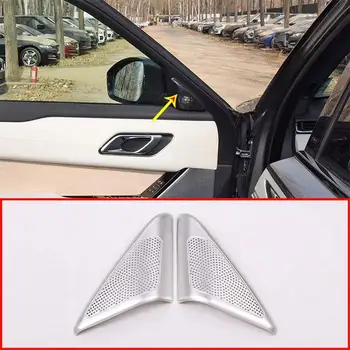 

for Land Rover Range Rover VELAR 2017 2018 2019 Car Aluminum Alloy Audio Speaker Tweeters Cover Trim Accessories