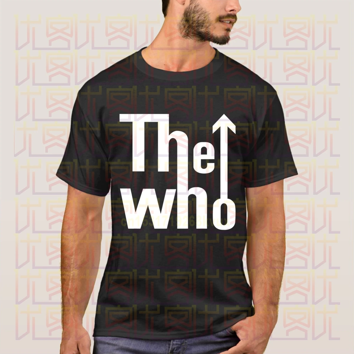 

The Who White Logo T-Shirt 2020 Newest Men's Short Sleeved Tees Shirt Tops Unisex