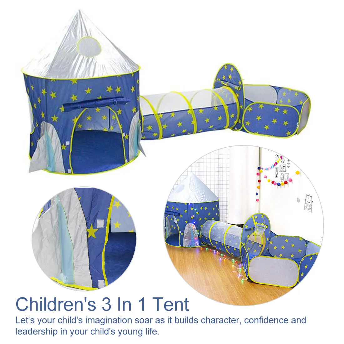 3 в 1 детский ползающий туннель+ игрушечные палатки+ детский бассейн с шариками океана детские игровые игрушки детский игровой дом набор складной большой бассейн