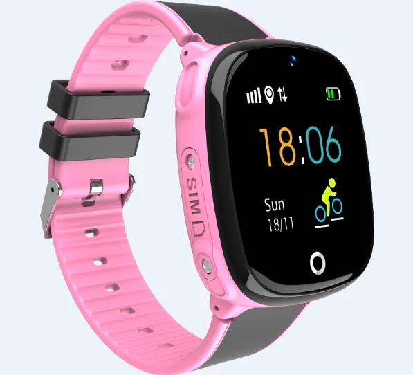 

2019 New Children'S Phone Watch Two-Way Conversation Smart Watch For Positioning Intelligent Power Saving Watch Pink Blue