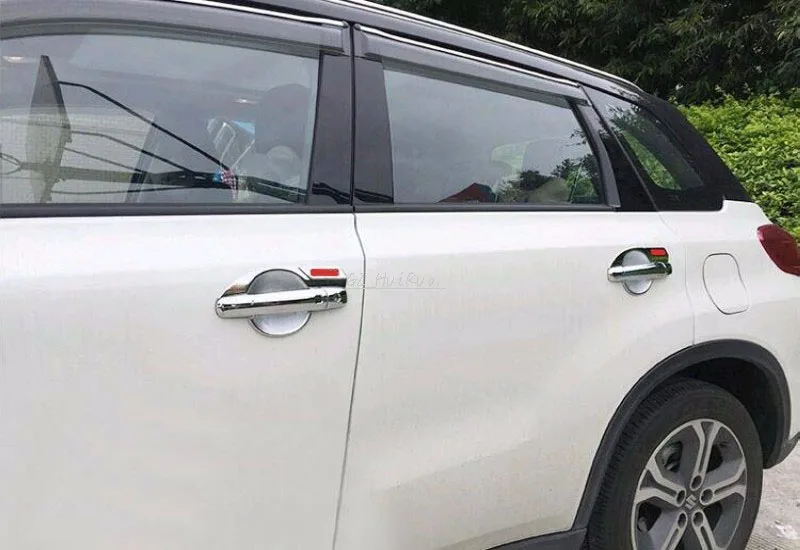 4 шт. для Suzuki Vitara скускудо 2015 2016 2017 хромированная наружная дверная ручка крышка