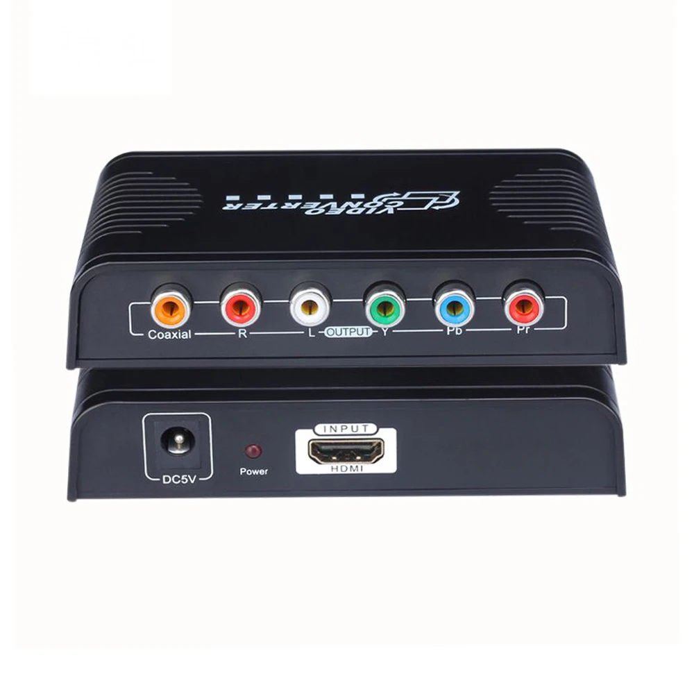 Переходник 1080P HDMI в компонент адаптер кабеля Ypbpr стандарта с цифровым