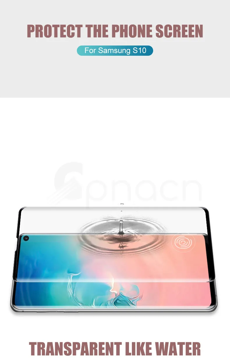 30D закаленное стекло для samsung Galaxy S10e S10 S9 S8 Plus S7 Edge A6 A8 Plus Защитная пленка для экрана