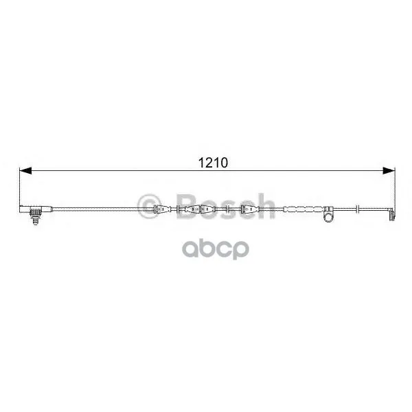 Датчик Износа Тормозных Колодок Land Rover Rr Sport Передний 1210мм Bosch арт. 1987473054