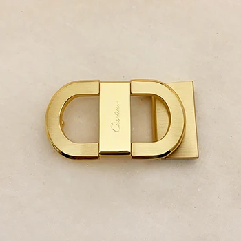 gold ciartuar роскошный модный дизайнер для мужчин Высокое качество для брюк твердая латунь медь ширина 3,4 см Пряжка - Цвет: gold