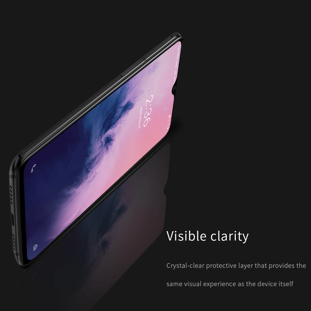 Закаленное стекло Nillkin для OnePlus 7 и Oneplus 6T XD CP+ MAX Анти-взрыв полное покрытие Защитная пленка для экрана
