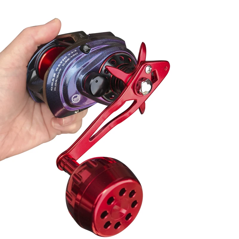 

Casting Fishing Reel 17kg Max Drag Gear Ratio 7.1:1 Aluminum Metal 11+1BB Fiber Drag Power Carp Fishing Tackles Saltwater Reel