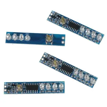 

1S 2S 3S 4S Lithium Battery Capacity LED Indicator Level Module Display Board For 18650 Tester Power Indicator Lithium Batt C0B8