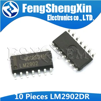 

10PCS LM2902DR SOP14 LM2902 SOP SMD QUADRUPLE OPERATIONAL AMPLIFIERS IC