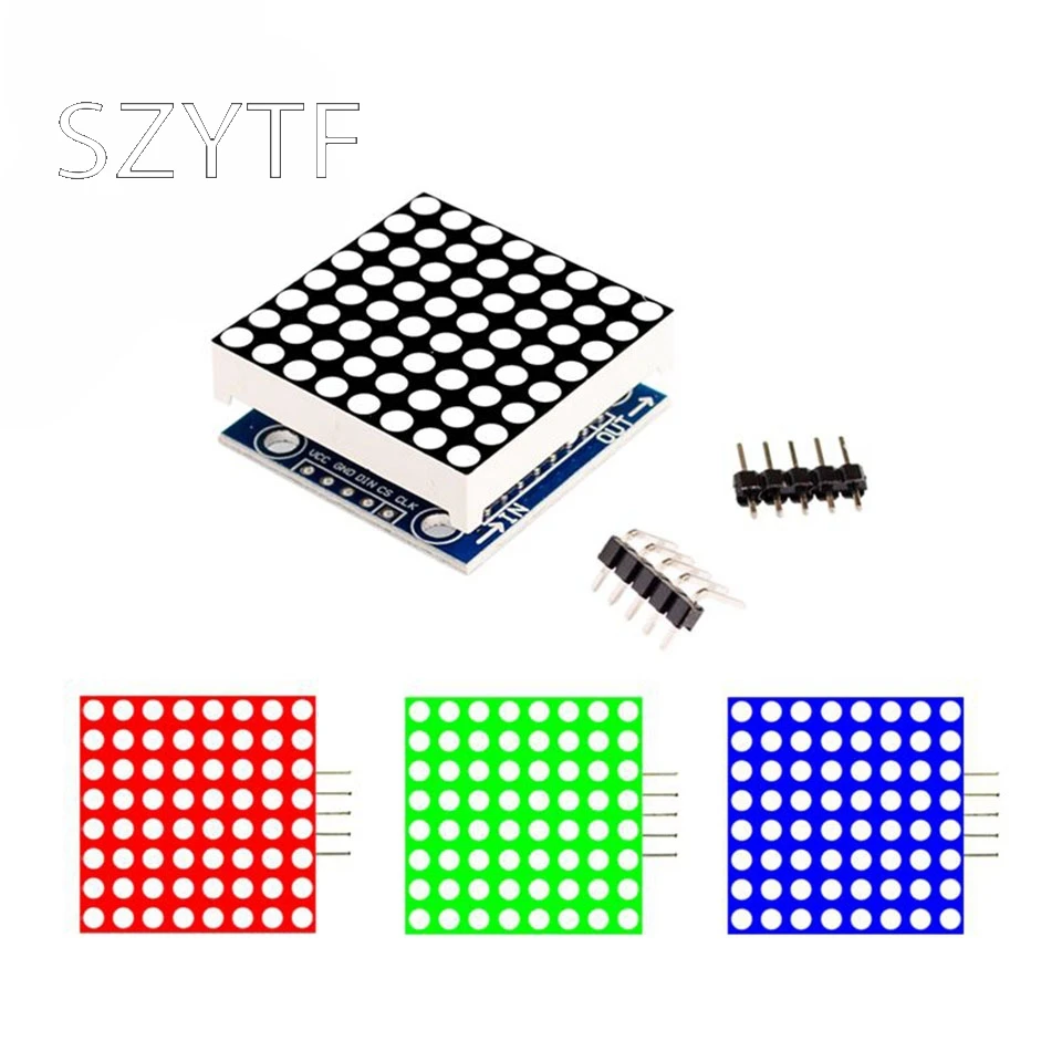 8x8LED Матричный Модуль MAX7219 дисплей модуль DIY модуль MCU модуль управления